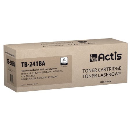 Actis TB-241BA Tonerkartusche (Ersatz für Brother TN-241BK Standard 2200 seiten schwarz)