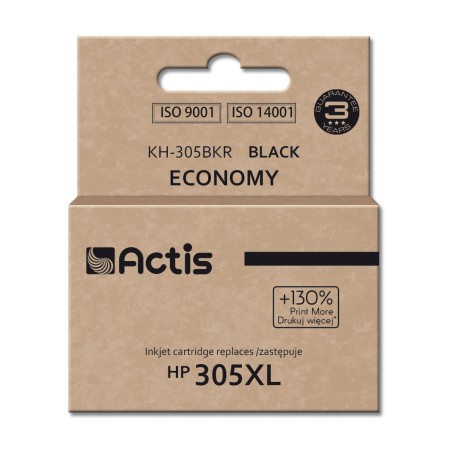 Actis KH-305BKR cartouche d'encre 1 pièce(s) Compatible Rendement standard Noir