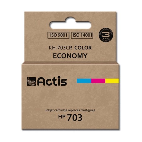 Actis KH-703CR inkt (vervanging HP 703 CD888AE Standaard 12 ml kleur)