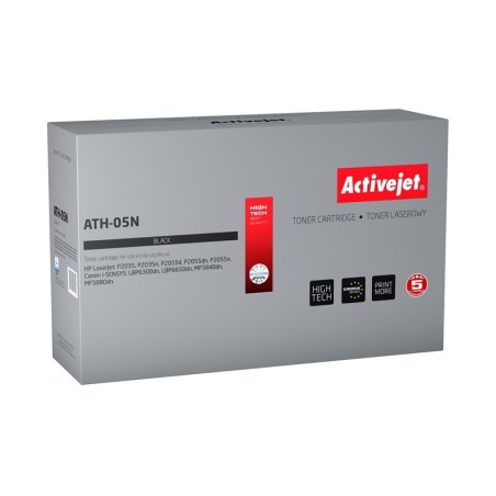 Activejet ATH-05N, AT-05N (vervanging HP 05A CE505A, Canon CRG-719 Supreme 3500 pagina's zwart)