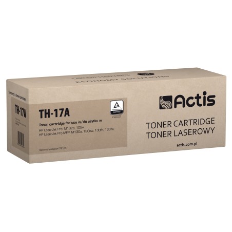 Actis TH-17A Tonerkartusche (Ersatz für HP 17A CF217A Standard 1600 seiten schwarz)