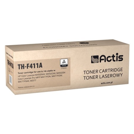 Actis Toner Cartridge TH-F411A (vervanging HP 410A CF411A Standaard 2300 pagina's blauw)