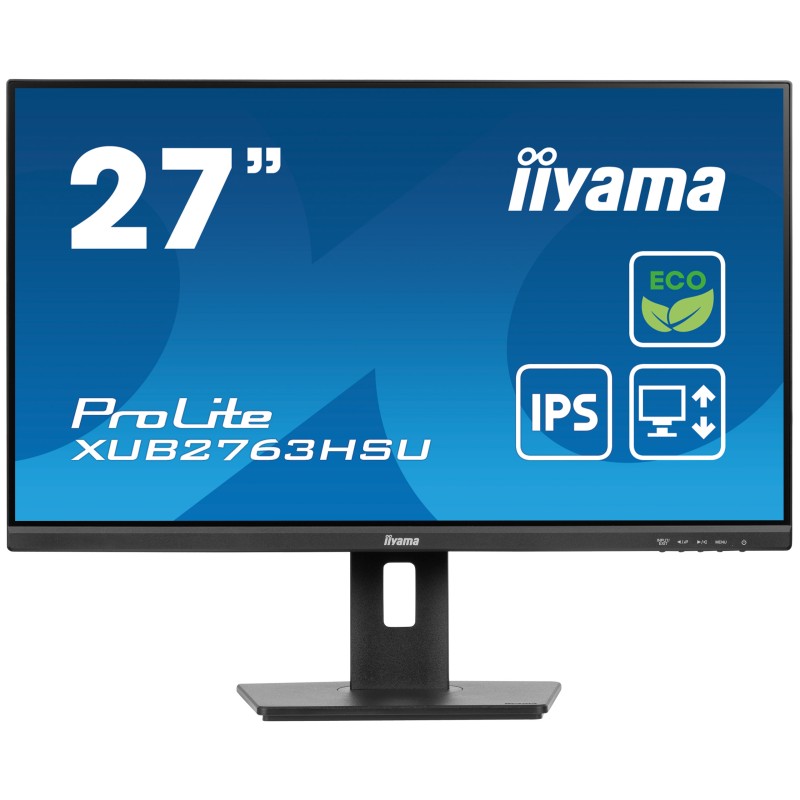 Image of iiyama ProLite XUB2763HSU-B1 Monitor PC 68.6 cm (27") 1920 x 1080 Pixel Full HD LED Nero