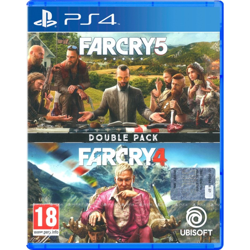 Ubisoft Double Pack: Far Cry 4 + 5 Inglese PlayStation