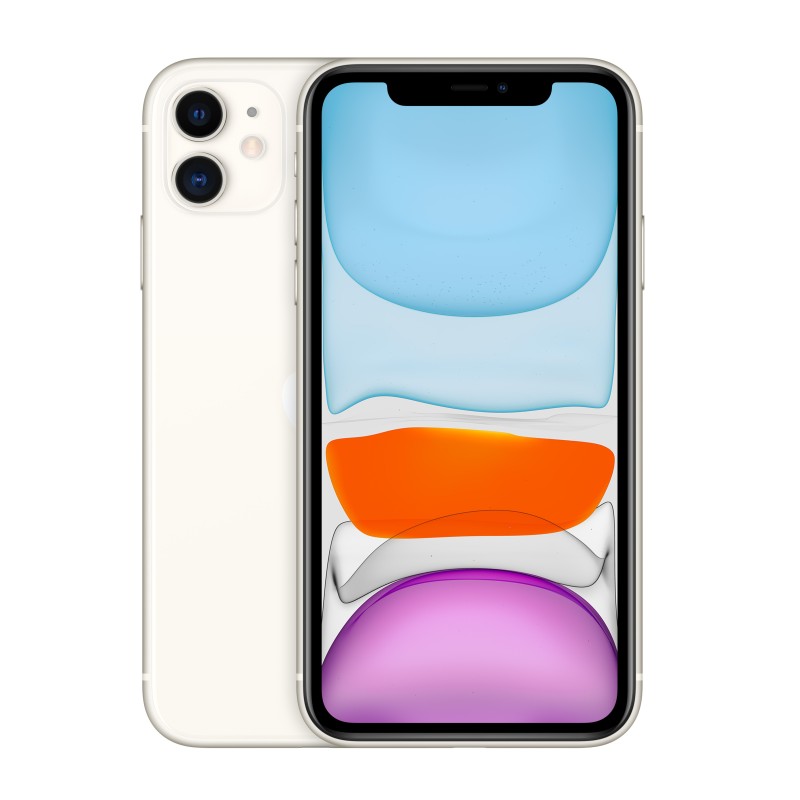 Image of Apple iPhone 11 15.5 cm (6.1") Doppia SIM iOS 14 4G 64 GB Bianco