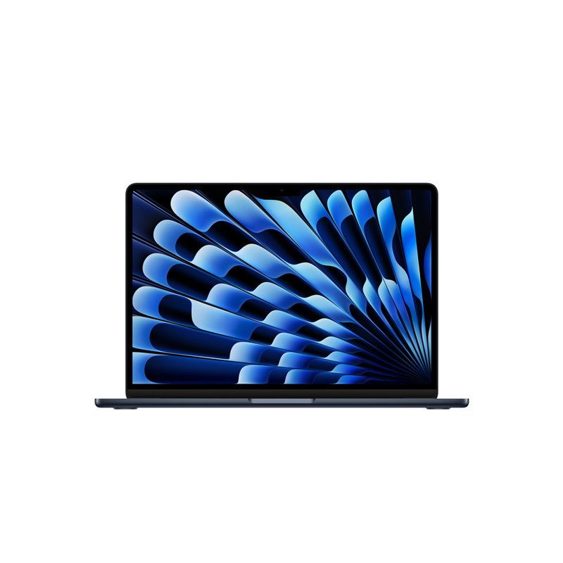 13-inch MacBook Air: Apple M2 chip with 8-core CPU and 10-core GPU - Midnight/M2GPU 10-core/24GB/2TB SSD/67W/KB_IT/NO Software