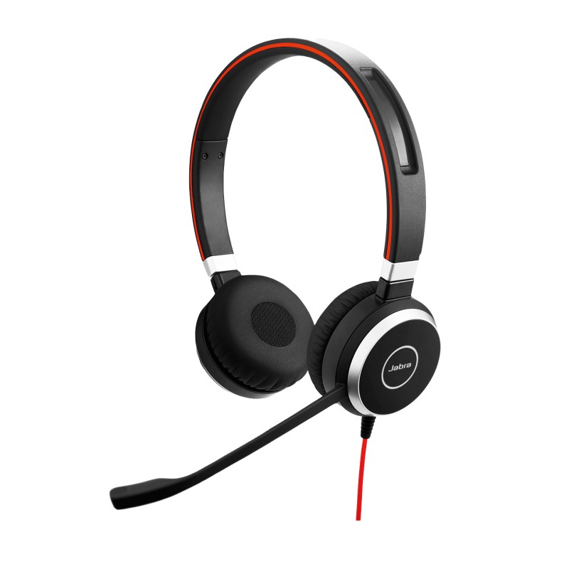 Jabra Evolve 40 Auricolare Cablato A Padiglione Ufficio Bluetooth Nero