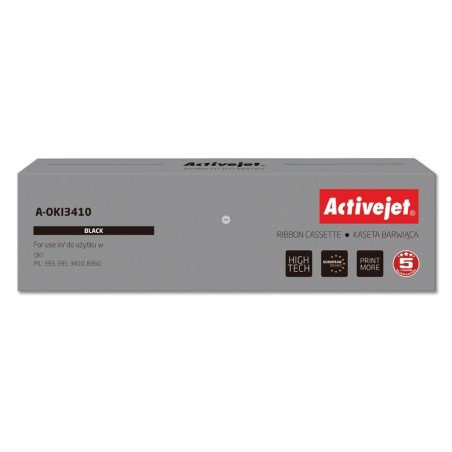 Activejet A-OKI3410 Farbband (Ersatz für OKI 9002308 Höchste 10.000.000 seiten schwarz)