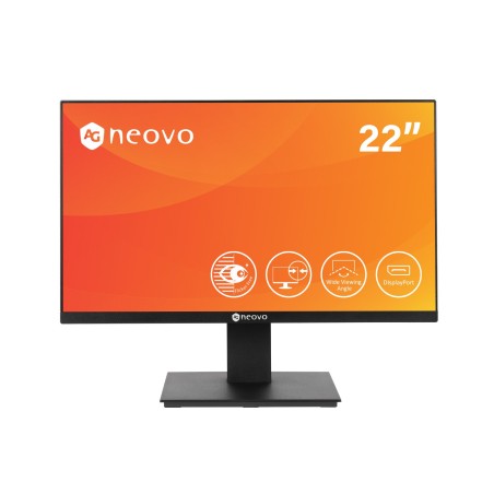 AG Neovo LA-2202 LED display 54,6 cm (21.5") 1920 x 1080 pixels Full HD LCD Preto