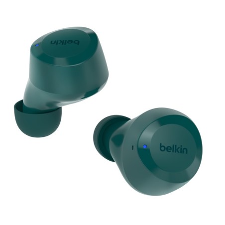 Belkin SoundForm Bolt Headset Draadloos In-ear Gesprekken Muziek Sport Elke dag Bluetooth Blauwgroen