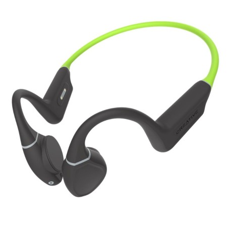 Creative Labs Outlier FREE Plus Auriculares Inalámbrico Banda para cuello Deportes Bluetooth Negro, Verde