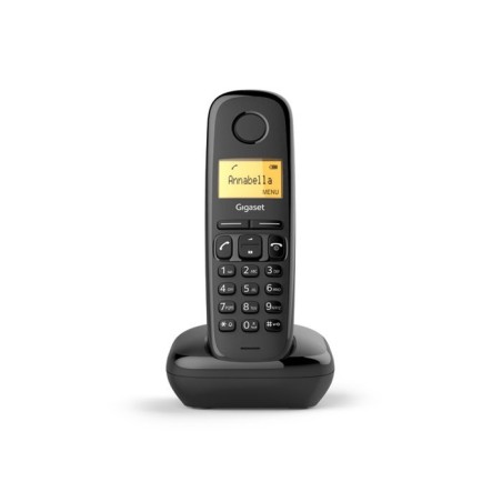 Gigaset A170 Telefone analógico DECT Identificação de chamadas Preto