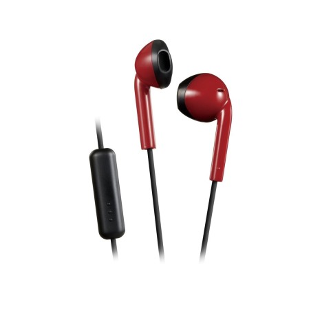 JVC HA-F19M-RB Auricolare Cablato In-ear Musica e Chiamate Rosso