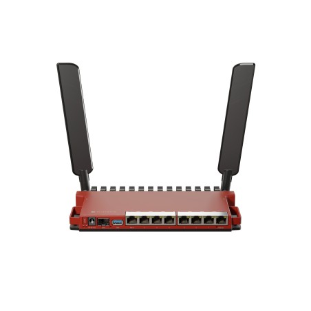 Mikrotik L009UiGS-2HaxD-IN router sem fios Gigabit Ethernet Single-band (2,4 GHz) Vermelho
