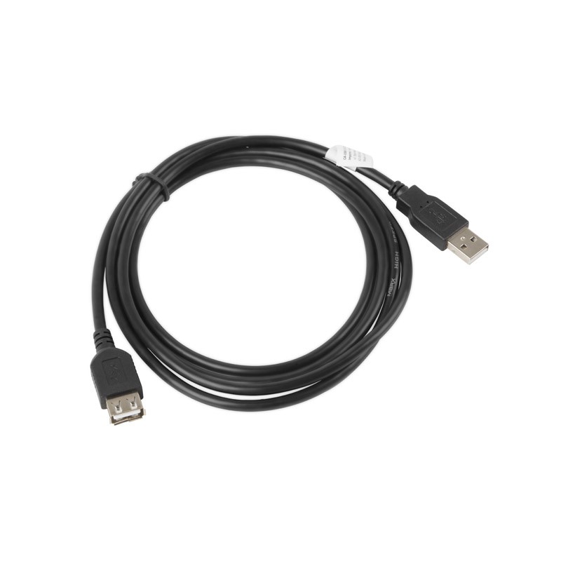 Image of Lanberg CA-USBE-10CC-0018-BK cavo USB 1.8 m 2.0 A Nero