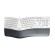 CHERRY KC 4500 ERGO clavier USB QWERTZ Allemand Blanc