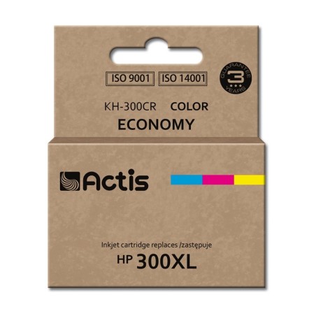 Actis Encre KH-300CR (remplacement HP 300XL CC644EE  Standard  21 ml  couleur)