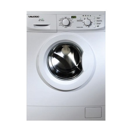 SanGiorgio SES610D machine à laver Charge avant 6 kg 1000 tr min Blanc