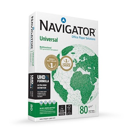 Navigator Universal Druckerpapier A4 (210x297 mm) 500 Blätter Weiß