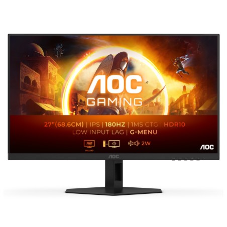 AOC 27G4XE pantalla para PC 68,6 cm (27") 1920 x 1080 Pixeles Full HD LCD Negro, Gris