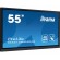 iiyama TE5512MIS-B3AG visualizzatore di messaggi Design chiosco 139,7 cm (55") LCD Wi-Fi 400 cd m² 4K Ultra HD Nero Touch