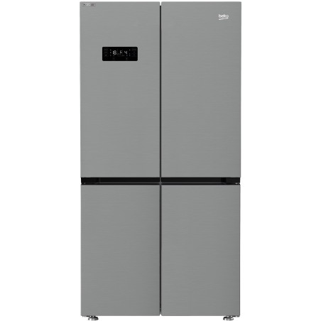Beko GN1416240XPN frigorífico americano Independente 572 l E Aço inoxidável