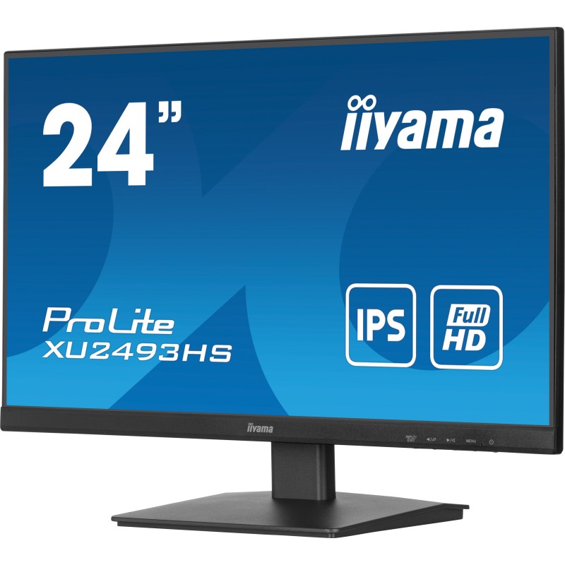 Image of iiyama ProLite XU2493HS-B6 Monitor PC 60,5 cm (23.8") 1920 x 1080 Pixel Full HD LED Nero