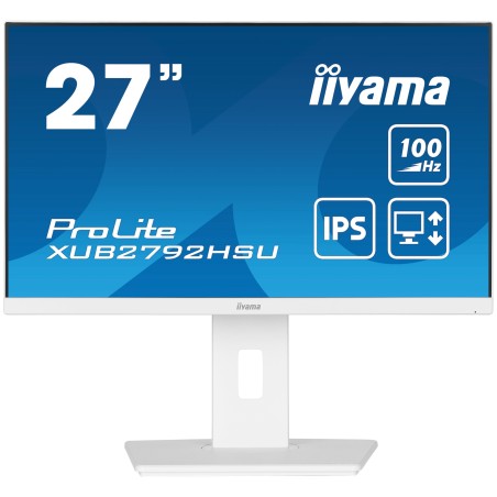 iiyama ProLite XUB2792HSU-W6 LED display 68,6 cm (27") 1920 x 1080 pixels Full HD Branco