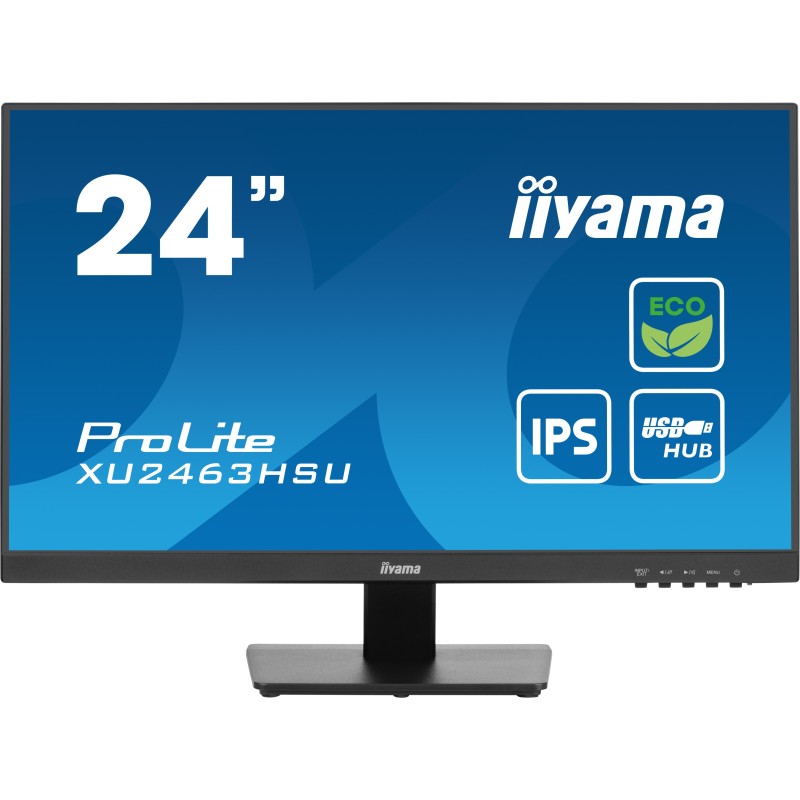 Image of iiyama ProLite XU2463HSU-B1 Monitor PC 60,5 cm (23.8") 1920 x 1080 Pixel Full HD LED Nero