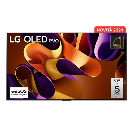 LG OLED evo G4 OLED55G45LW 139,7 cm (55") 4K Ultra HD Smart TV Wi-Fi Prateado