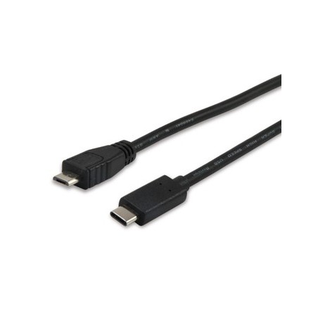 Equip 12888407 cavo USB 1 m USB 2.0 Micro-USB B USB C Nero