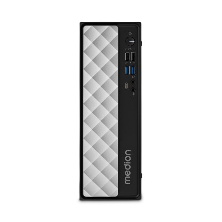 MEDION AKOYA T80 Intel® Core™ i7 i7-12650H 16 GB DDR4-SDRAM 1,02 TB SSD Windows 11 Home Mini PC Preto