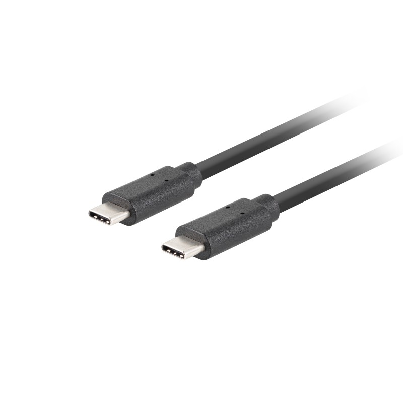 Lanberg CA-CMCM-32CU-0005-BK cavo USB 0.5 m 3.2 Gen 2 (3.1 2) C Nero