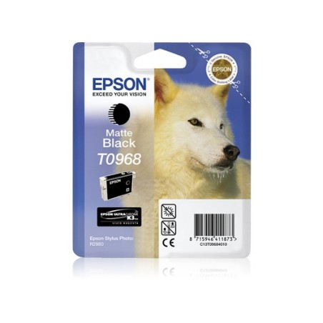 Epson T0968 inktcartridge 1 stuk(s) Origineel Normaal rendement Zwart