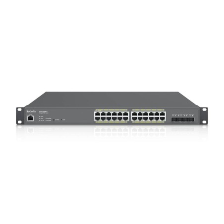 EnGenius ECS1528FP commutateur réseau Géré L2 Gigabit Ethernet (10 100 1000) Connexion Ethernet, supportant l'alimentation via
