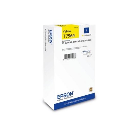 Epson C13T75644N inktcartridge 1 stuk(s) Origineel High (L) Yield Geel