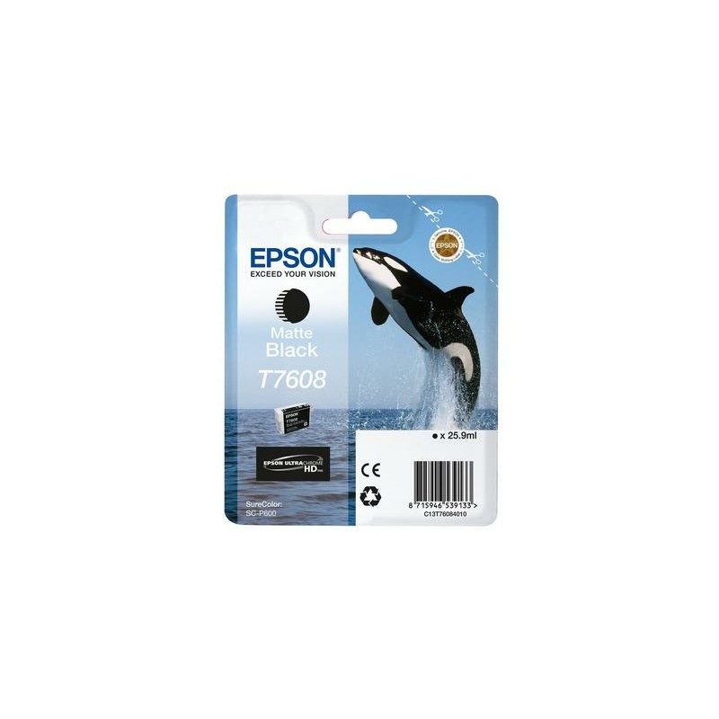 Epson C13T76084N10 cartuccia d'inchiostro 1 pz Originale Nero opaco