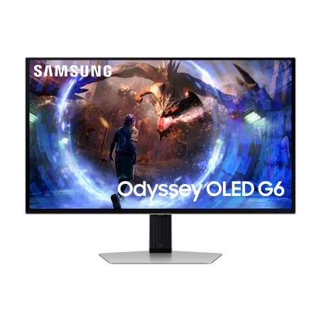 Samsung Odyssey G60SD écran plat de PC 68,6 cm (27") 2560 x 1440 pixels Quad HD OLED Argent