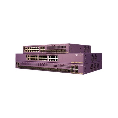 Extreme networks X440-G2-24T-10GE4 Managed L2 Gigabit Ethernet (10 100 1000) Bordeaux rood