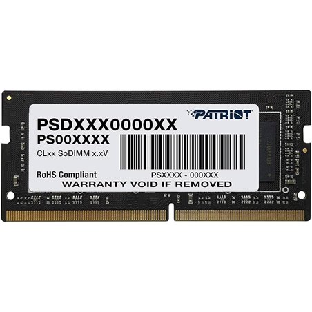 Patriot DDR4 8GB 3200MHz 1 Rank Bulk Hynix Chip SO-DIMM
