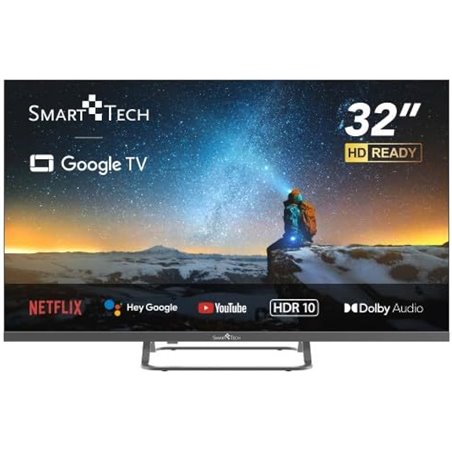 TV LED SMART-TECH 32" 32HG01V GOOGLE DVB-T2/S2 HD 1366x768 BLACK CI SLOT TvSat 3xHDMI 2xUSB Vesa