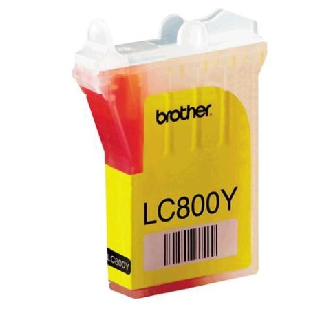 Brother LC-800Y inktcartridge 1 stuk(s) Origineel Geel