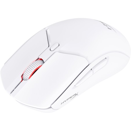 HyperX Pulsefire Haste 2 – Mouse da gaming wireless (bianco)