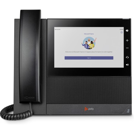 POLY CCX 600 Business-Medientelefon für Microsoft Teams und PoE-fähig