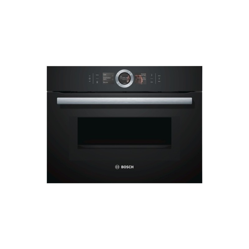 Bosch Serie 8 CMG676BB1 forno 45 L 1000 W Nero