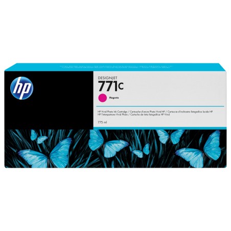 HP Cartucho de tinta DesignJet 771C magenta de 775 ml