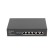 Lanberg RSFE-4P-2FE-60 switch di rete Non gestito Fast Ethernet (10 100) Supporto Power over Ethernet (PoE) 1U Nero