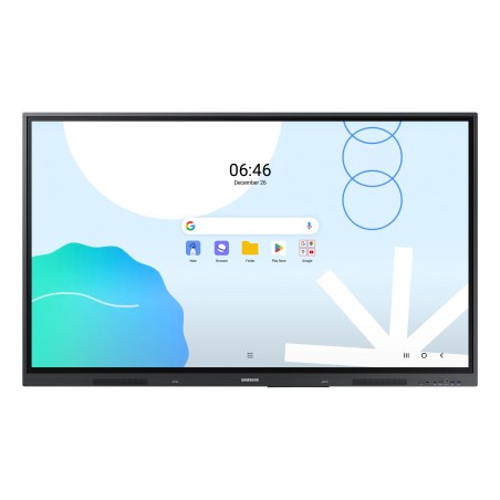 Samsung WA65D lavagna interattiva 165,1 cm (65") 3840 x 2160 Pixel Touch screen Grigio