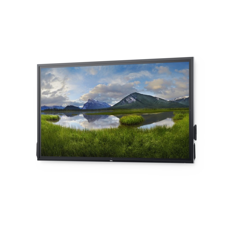 DELL P7524QT Pannello piatto interattivo 189,3 cm (74.5") LCD 350 cd/m² 4K Ultra HD Nero Touch screen