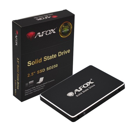 AFOX SD250-256GN Internes Solid State Drive 2.5" 256 GB Serial ATA III 3D NAND